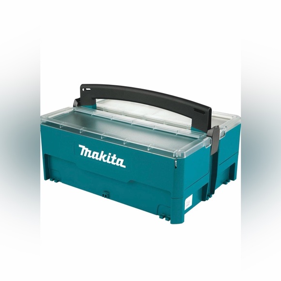 Makita P-84137 MAKPAC Interlocking Storage Box w/ Inserts New!